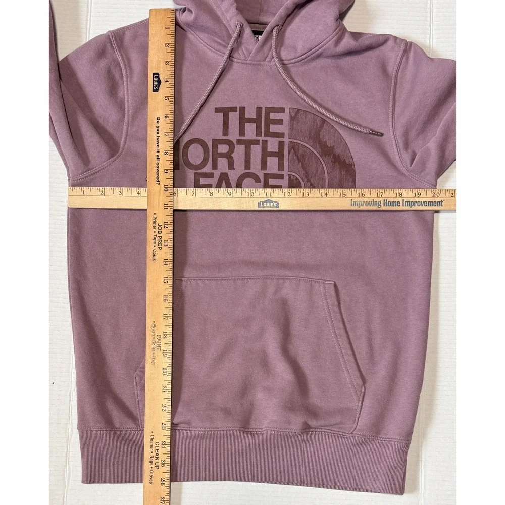 THE NORTH FACE - Men's‎ Pink Pullover Hoodie - Half Dome Logo - Size Small